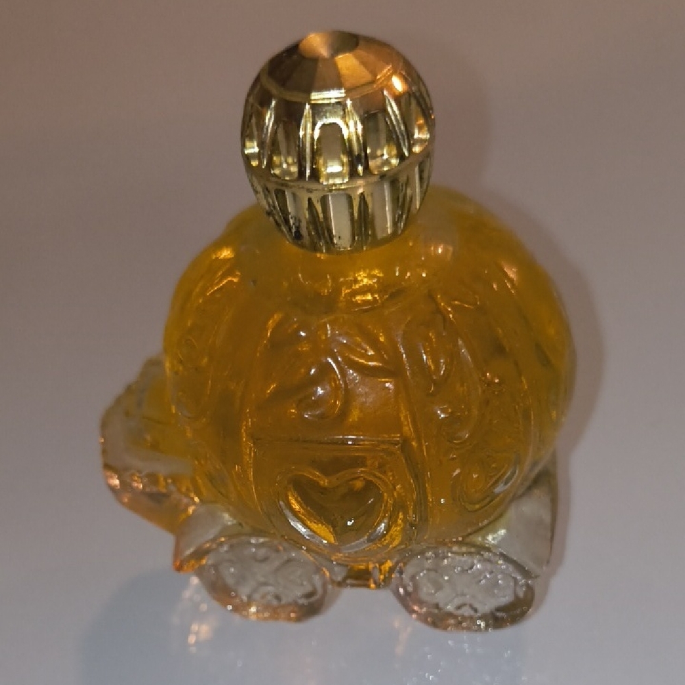 Vintage Avon Gold and Clear Decorative Perfume